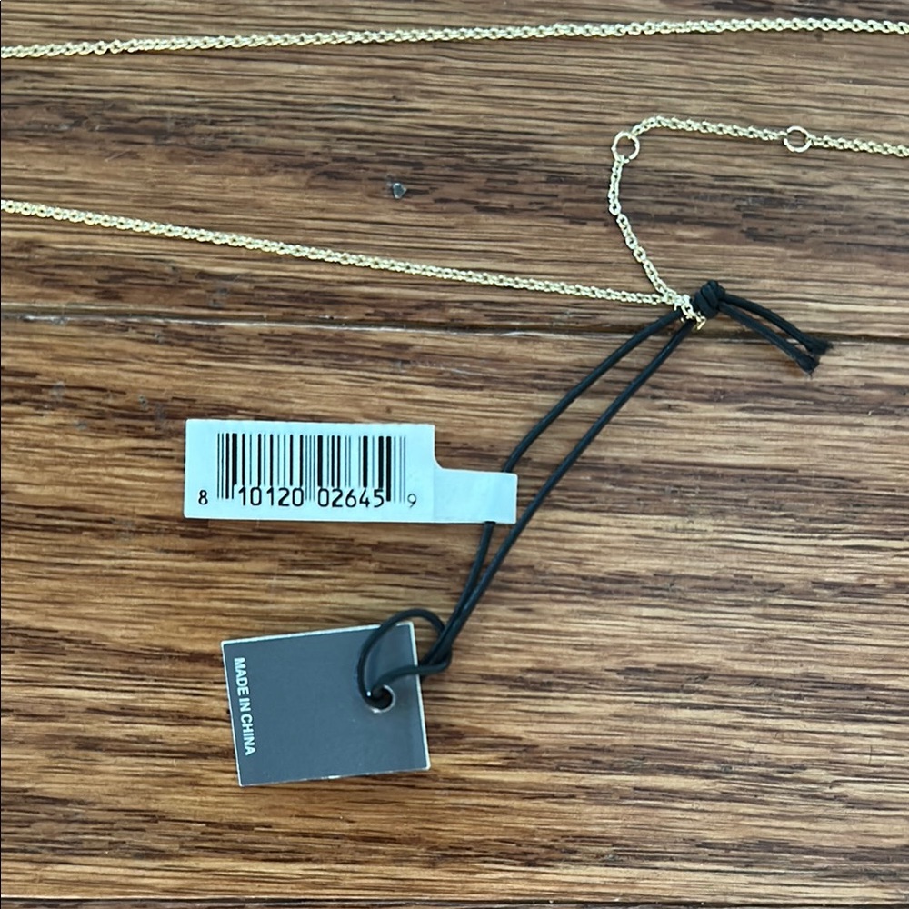 Jules Smith Gold and Turquoise Anchor Necklace NWT - Picture 5 of 8
